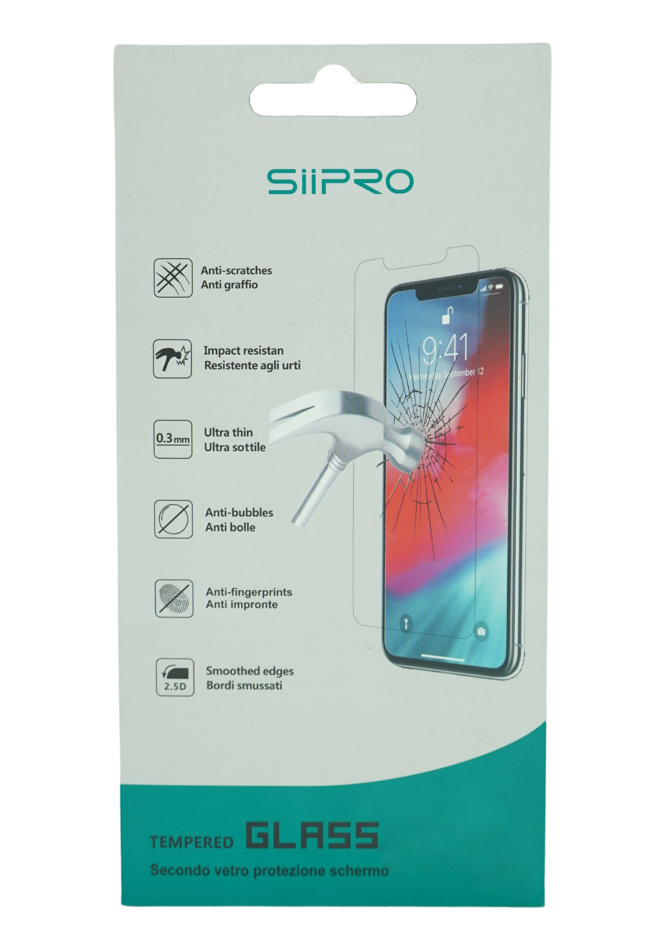 REDMI 13C  TEMPERED GLASS (SIIPRO)